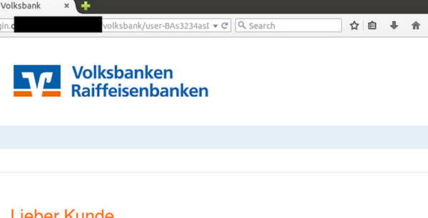 Phishing-Mail sicheres Online-Banking Phishing-Mail sicheres Online-Banking