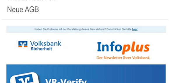 Phishing-Mail Sicheres Online-Banking Phishing-Mail Sicheres Online-Banking