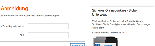 Phishing-Mail sicheres Online-Banking Phishing-Mail sicheres Online-Banking